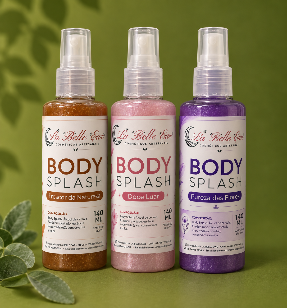 Escolha seus 3 Body Splash 3 POR R$ 109